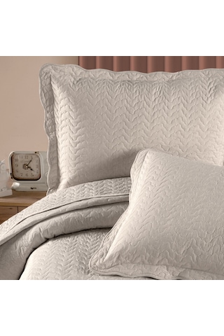 Schafer Elegance Yatak Örtüsü Seti 3 Parça-bej