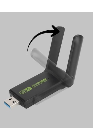 Ultratekno Dual Band Wifi Adaptör 1200 Mbps, Usb 3. 0, Çift Antenli, Geniş Kapsama Alanı Ve Yüksek Hız