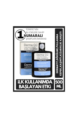 Derma Cc Laboratorıes C/Gel Şampuan 500 ML