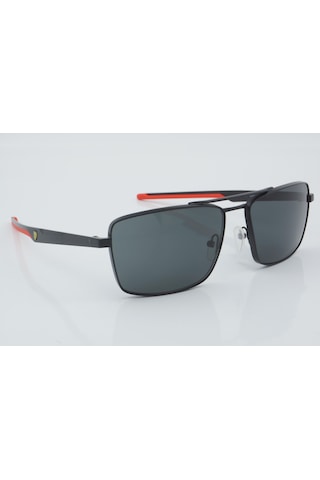 Ferrarı Güneş Fz 5001 101/87 60 - 01 Güneş Gözlüğü Siyah