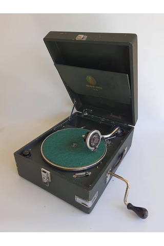 Odeon 24 Antika Çanta Gramofon 075