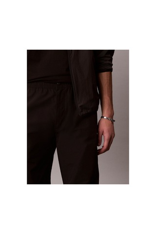 Calvin Klein Erkek Casual Naylon Paraşüt Pantolon-16193 Siyah
