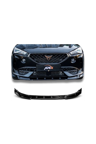 Cupra Formentor 2020-2024 Makyajsız Kasa Ön Tampon Eki Lip Piano Black