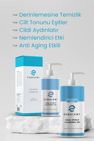 Esqulent Çift Etkili Temizleme Jeli - Dual Effect Cleansing Gel 150 ML