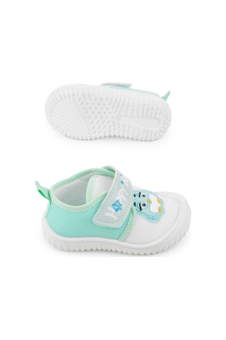 Gezer Yazlık Keten Kız Bebe Happy Birds Cırtlı Ayarlanabilir Ayakkabı Ga2ybm.03356.00.3g3.0a Yeşil