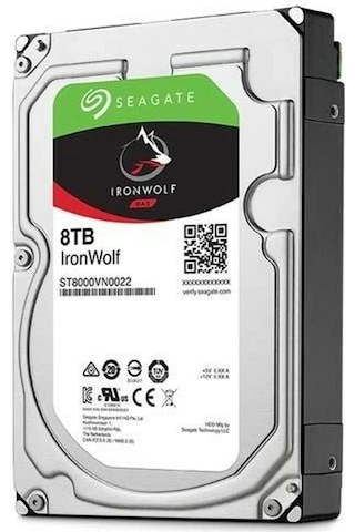 Seagate Ironwolf 8tb 7200rpm 256mb Sata3 St8000vn004 Nas Hdd Resmi Disti Garantili Diğer