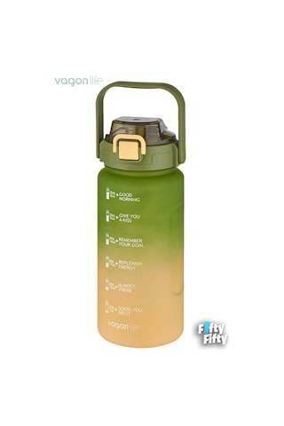 Vagonlife 2'li Ekonomik Motivasyon Matara Seti 1500 ML Büyük Boy