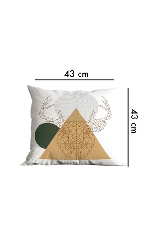 Belle Benoit Baskılı Dikdörtgen 6'lı Koltuk Kırlent Kılıfı Dese14