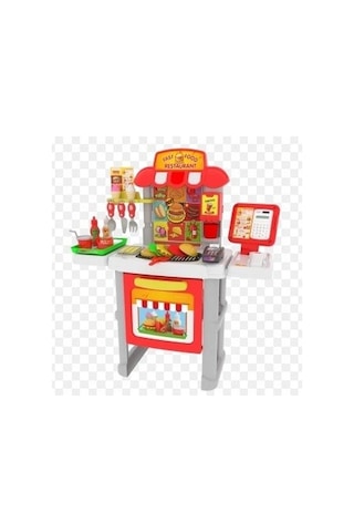 52 Parça 78 Cm Fast Food Restaurant 9247