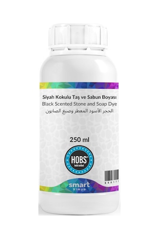 Hobs Siyah Kokulu Taş Ve Sabun Boyası 250 Ml