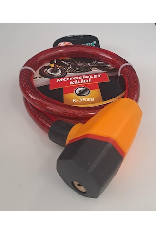 Ksmart Bisiklet Ve Motosiklet Kilidi Anahtarlı K-3538