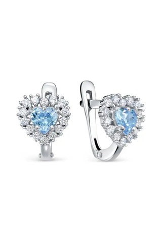 Gold Plaza Jewelry Çocuk Küpeleri Gümüş 925 Kalp Şekili 143368214 Diğer