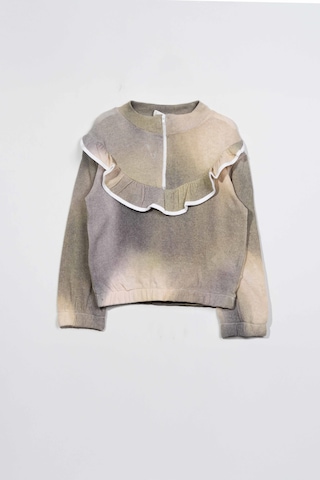 Luess Kız Çocuk Fırfırlı Ve Fermuarlı Bluz -desenli 2-3 Yaş 8-9 Yaş Rose