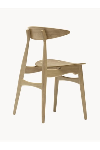 Ch33t Kayın Ahşap Sandalye - Hans J. Wegner Tasarımı, Danimarka Naturel