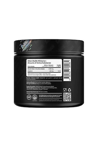 Kingsize Nutrition Citrulline Malate Powder 330 Gr - Aromasız