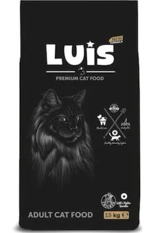 Luis Tavuklu Yetişkin Kedi Maması 15 KG