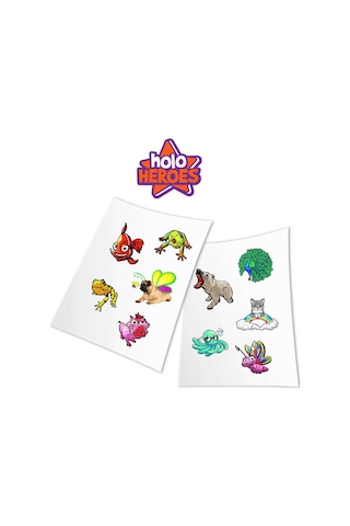 Holotoyz Sticker Holo Heroes Ar Uyumlu Etiket