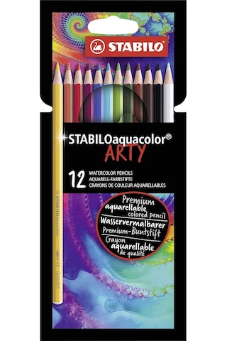 Boya Kalemi 12 Li Pastel Renkler Yüksek Pigmentli Suya Dayanıklı Kolay Açılabilir Metal Kutulu Çok Renkli