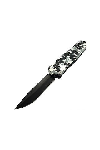 Suofeng Orman Hayatı İçin 440 Çelik Camouflaj Kenar Açma Otomatik Yay Bıçağı