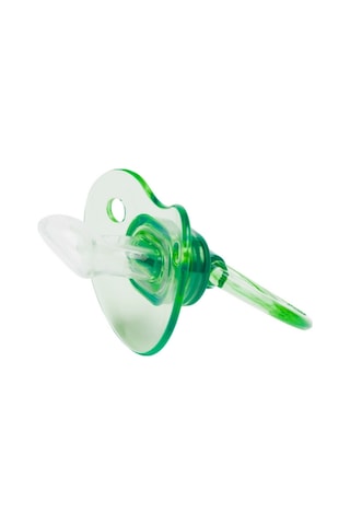 Wee Baby Akide Damaklı Emzik No:1 Yeşil 0-6 Ay