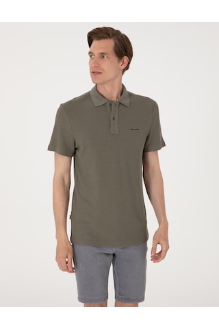 Pierre Cardin Erkek Haki Tişört 50309946-vr027 Haki