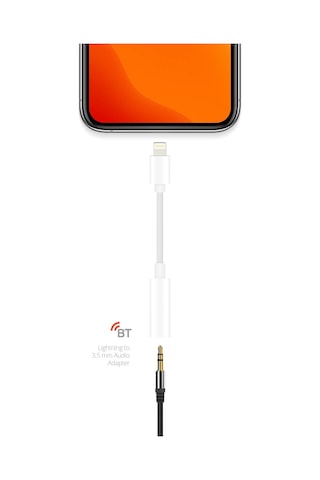 Apple Uyumlu AC02 Lightning Bluetooth Kulaklık Çevirici iPhone iPad 3.5mm Aux Dönüştürücü