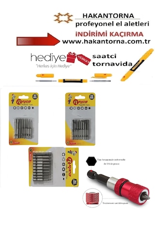 H Rico Matkap Ucu Mıknatıslı Torx Bits Uç Allen Tornavida Seti Ucu Matkap Tutucu Mıknatıslı