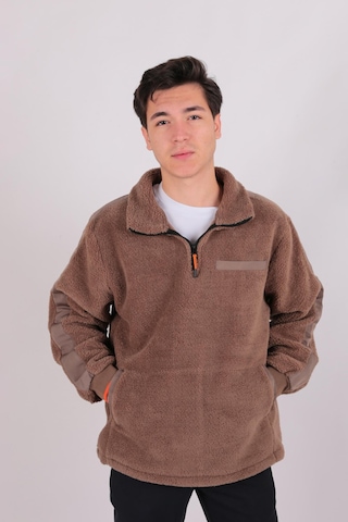 Five Pocket Ff23b6051 Erkek Peluş Mont Vizon