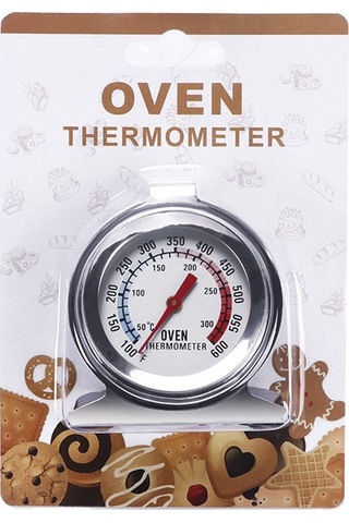 Dinosaurs Paslanmaz Çelik Fırın Termometresi