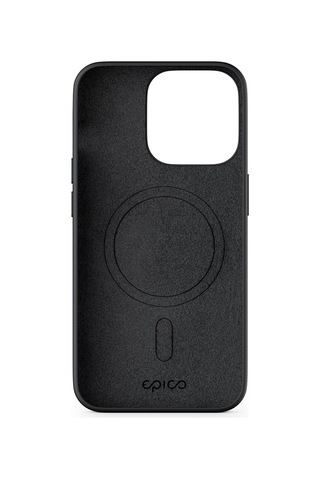 Epico Apple Uyumlu iPhone 14 Pro Max Magsafe Manyetik Silikon Kılıf Siyah
