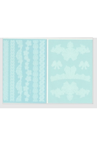 Enhavalı Beyaz Kına Gelin Dövmesi Model5