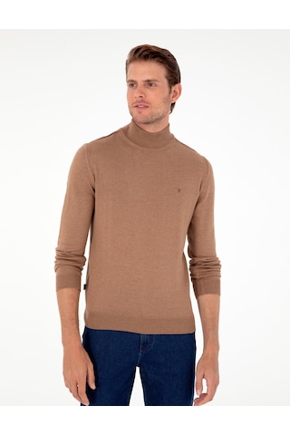 Pierre Cardin Erkek Camel Melanj Kazak /triko 50296614-vr122 Camel Melanj