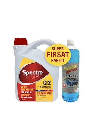 Spectre G12 Kırmızı Süper -40 Antifriz Kışlık Cam Suyu N11.257