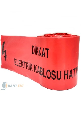 Elektrik İkaz Şerid 100mt Ag Og İkaz Bandı 15cmx100mt
