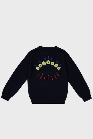 Kenzo Çocuk Kazak K25725/868 Electrıc Blue Lacivert Lacivert