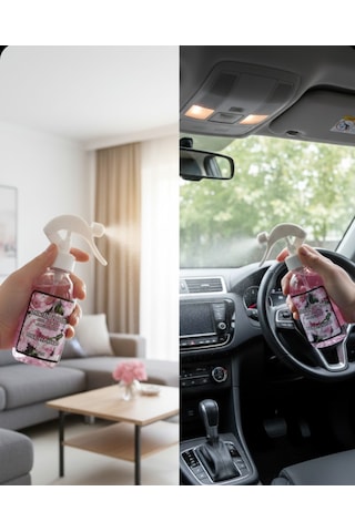Bambuhome Dıffuser Oda Otomobil Kokusu Pembe Çiçekler 200 Ml Taze Bahar Çiçekleri