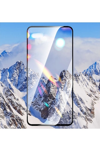 Samsung Uyumlu Galaxy M51 Kenarları Kırılmaya Dayanıklı Ekran Koruyucu