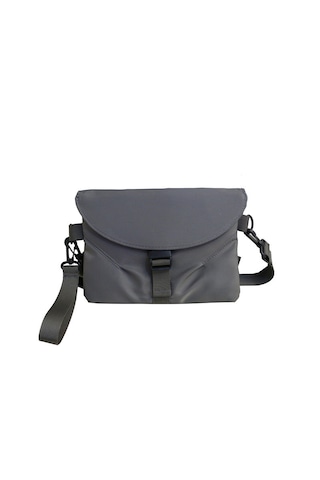 Sokak İş Elbisesi Çapraz Askılı Omuz Çantası - Gri