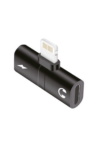 Apple Uyumlu iPhone Lightning Şarj & Kulaklık Dönüştürücü Çoklayıcı Çevirici