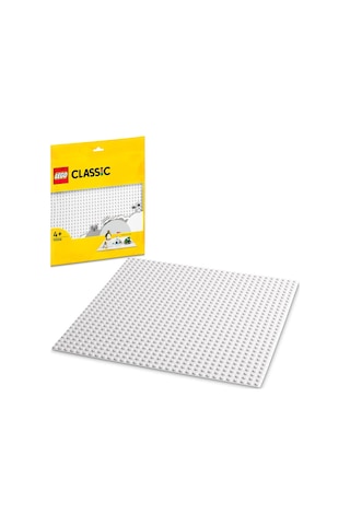 LEGO® Classic Beyaz Plaka 11026 - 4 Yaş ve Üzeri LEGO Severler için Açık Uçlu Yaratıcı Yapım Seti (1 Parça)