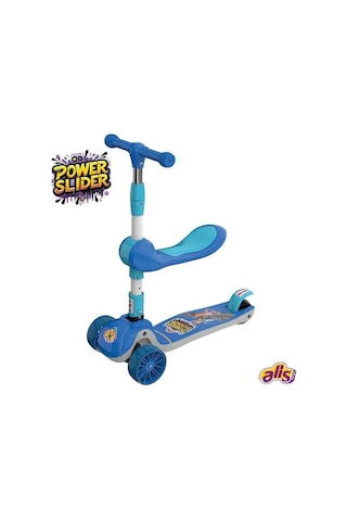 Power Slider Oturaklı Scooter Çok Renkli