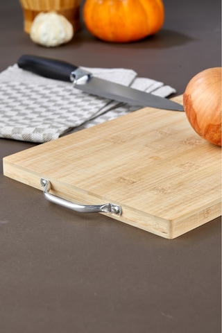 Cooker Bambu Kesme Doğrama Sunum Tahtası Ckr3295 Kahverengi 32x22 Kahverengi