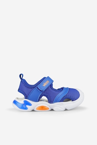 Vicco Soft Işıklı Erkek Bebek Saks Mavi Sandalet