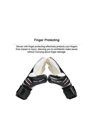 Artfulabode Yetişkinler Ve Skycıty Parmak Nefes Koruma Kaymaz, İçin Genç Futbol Eldivenleri Aşınmaz Antrenman Alabilir & - Xk Siyah