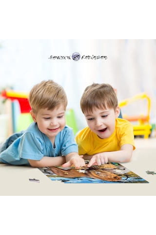 Prime 3d - Aslan Ailesi 500 Parça Yetişkin Puzzle 10161