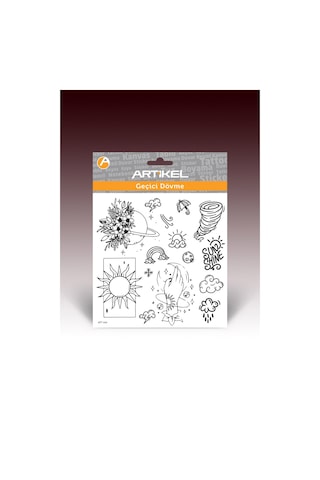 Sun Shine Geçici Dövme,geçici Tattoo ,vücut Dövme,kol Bilek Dövme,boyun Dövme,sırt Dövme