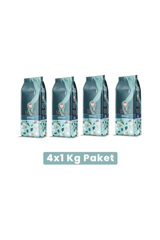 Mare Mosso Espresso Genova Taze Kavrulmuş Çekirdek Kahve 4 x 1 KG