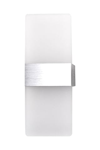 Geeksen Modern Led Duvar Aydınlatma - 6w Akrilik & Alüminyum Yukarı Aşağı Işık, Yatak Odası Ve Koridorlar İçin Diğer