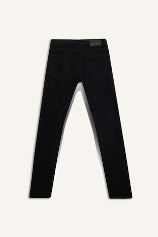 Defacto Sergio Regular Fit Normal Kalıp Normal Bel Boru Paça Jean Pantolon F4617ax25aunm40 Siyah