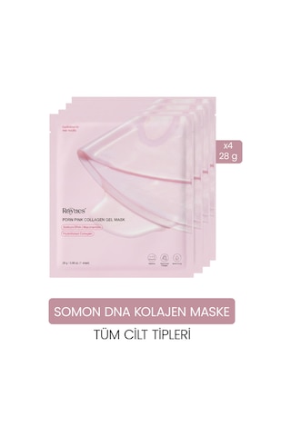 Royues Pdrn Somon Dna Kolajen Yüz Maskesi 4 Adet